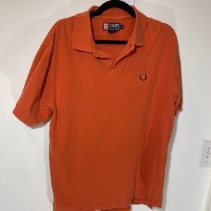 Vintage Chaps Ralph Lauren Orange Polo L